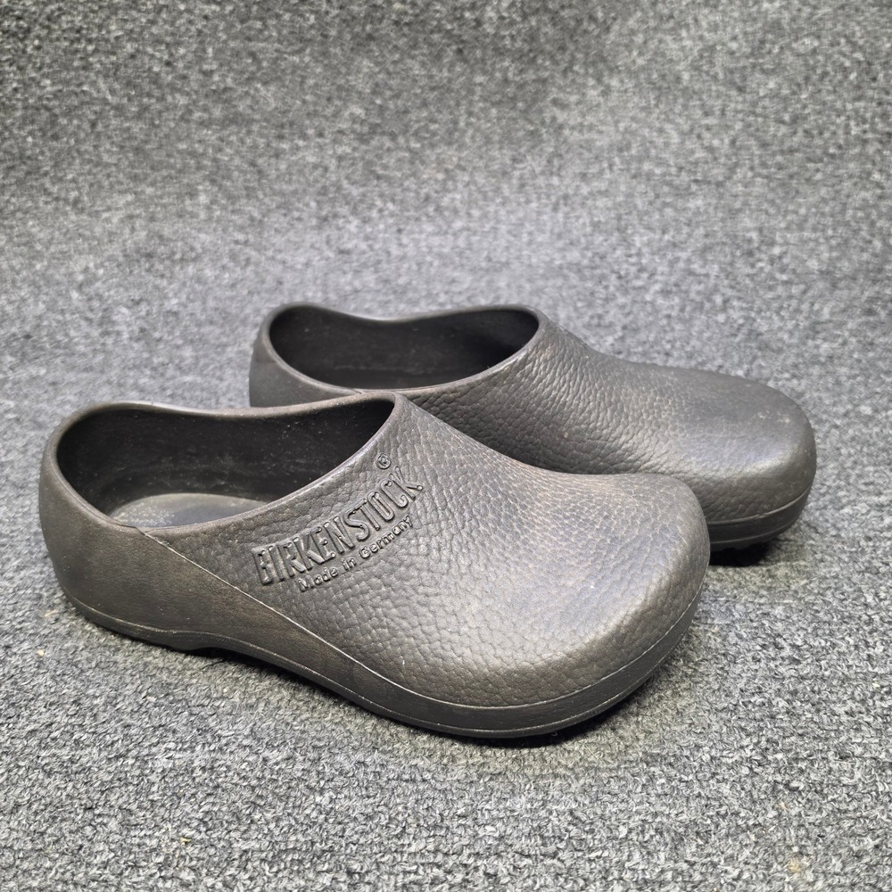 Birkenstock Super-Birki Clogs Black Womens 38 L7 M5 Waterproof Shoes NO INSOLES